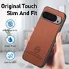 PU Leather Matte Case for Google Pixel 10Pro XL 9 Pro XL 9A Shockproof Soft TPU Frame Fabric Back Cover for Pixel 10 Pro XL