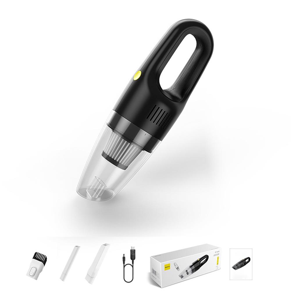 120W Car Vacuum Cleaner USB Rechargeable 5000Pa High Power 36000 RPM Wet And Dry Cordless Handheld Vacuum Cleaner