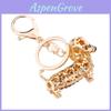 Elegant Rhinestone Dachshund Dog Key Chain Versatile Accessory For Everyday Use