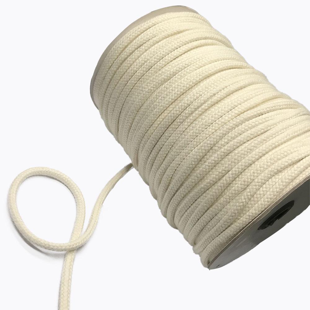 Factory Braided Cotton Cords Piping Rope Cotton Knitting 5mm
