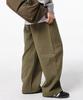 ARTISTWEAR [2Colors] Relaxed Curved Wide Cotton Pants