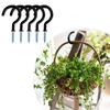 Wall Mounted Cup Hooks,  Black Ceiling Hooks Mug Hanger, Strong Metal Home Storage Holder for Kitchen, Garden, and  Use
