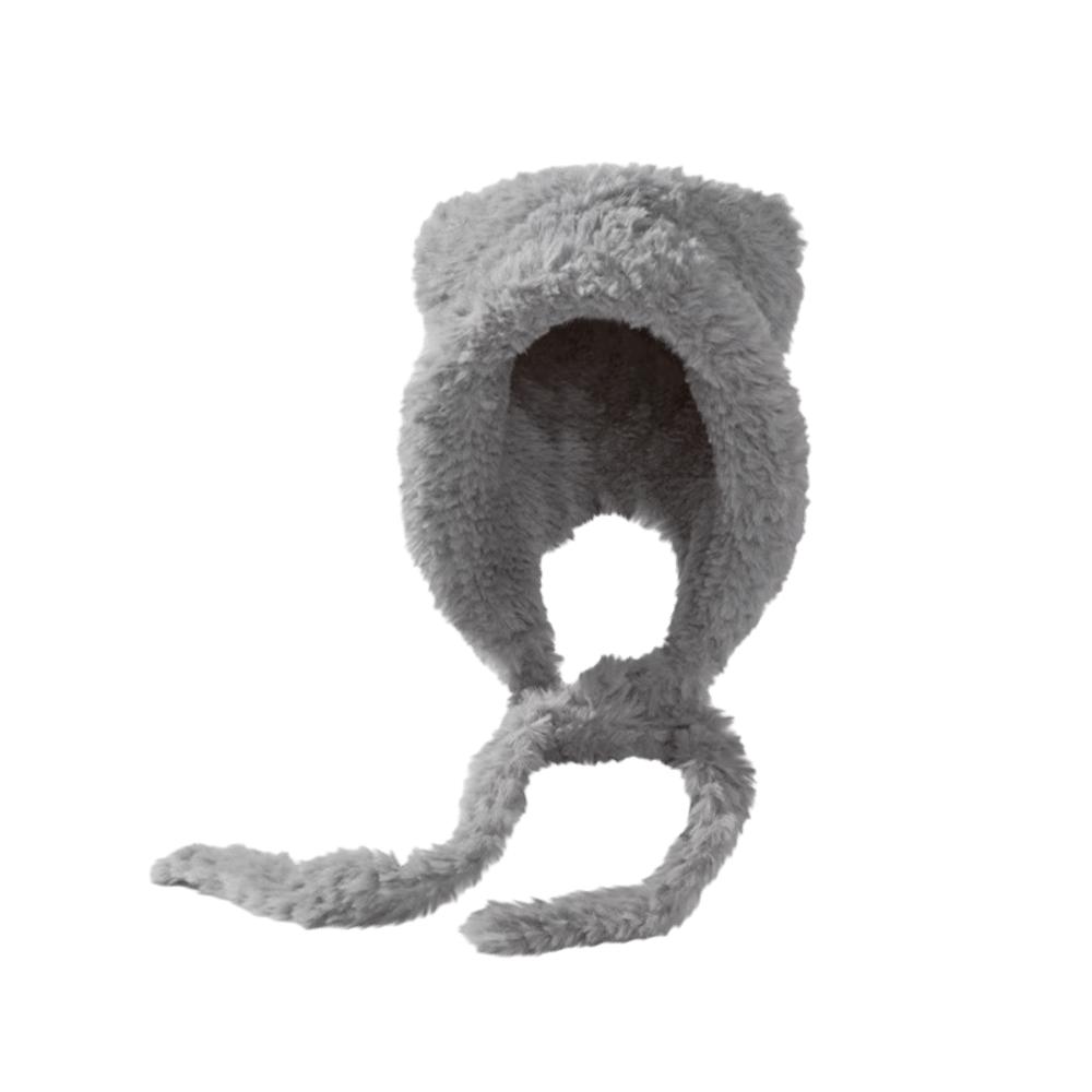 Cold-proof Knitted Woolen Hat Bear Ear Ear Protection Cap Fashion Beanies Cap  Outdoor