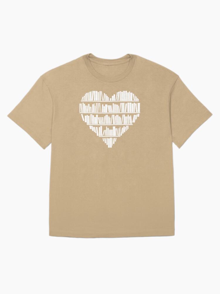 Worms Book Lover Oversized T-Shirt