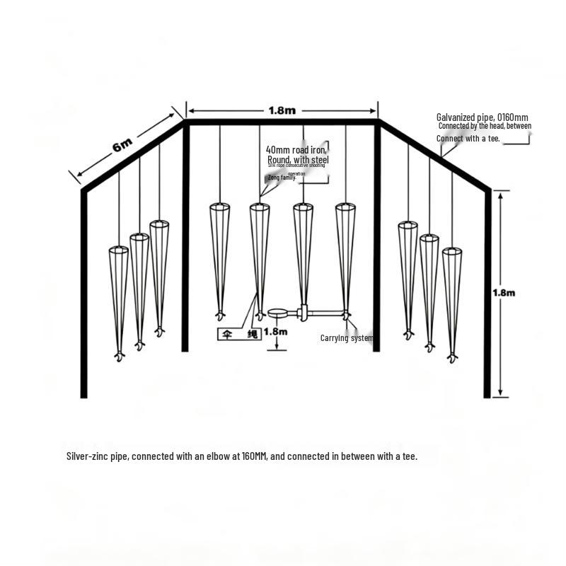 Fighting Tiger Parachute Training Rack