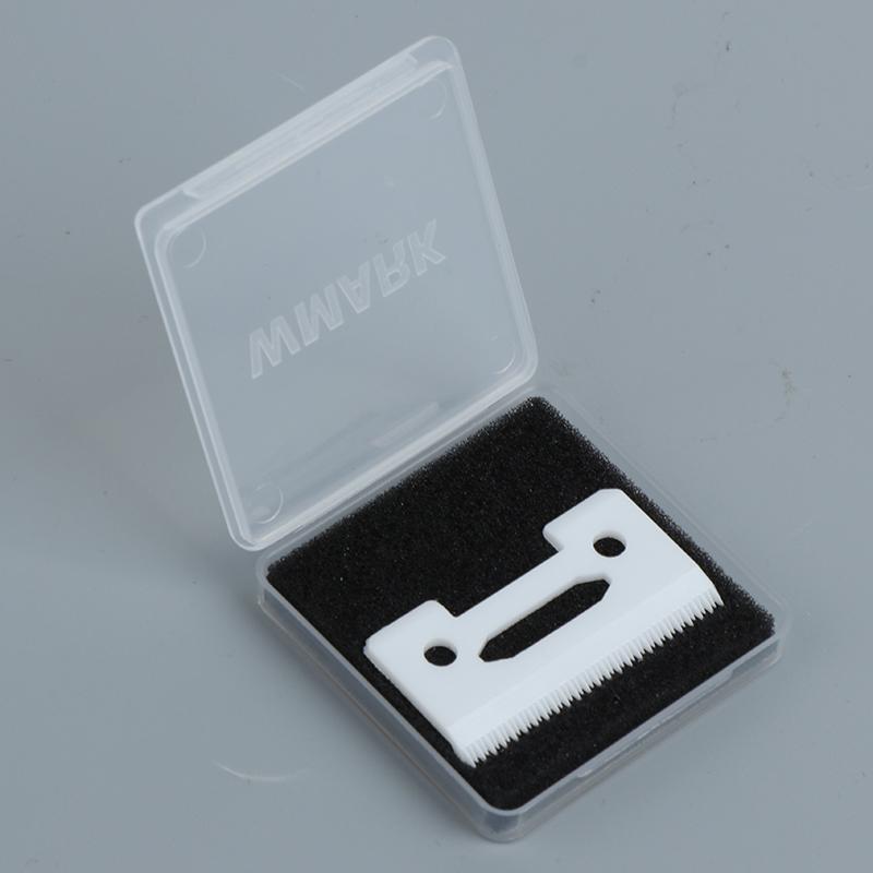 Mașină de tuns ceramică cu 2 găuri cu dinți eșalonați, cu lamă mobilă, fără fir, cu lamă înlocuibilă