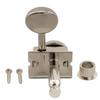 Musiclily Pro R18T Locking Gear Vintage Kluson Oval Nickel für und Telecaster E-Gitarren 6-in-line Linkshänder Halbgeschlossene Mechaniken, 18:1 Übersetzung,