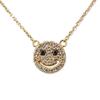 [Used] K18 Diamond Necklace/j94-9