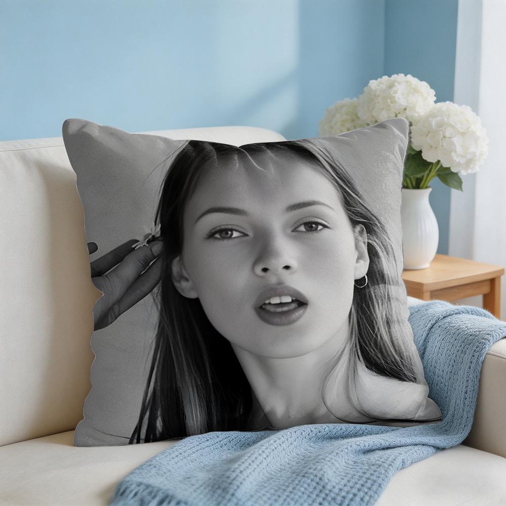Model KKate MMoss Cushion Cover Square Pillow Bedroom Sofa Leisure Comfort Living Room Home Decoration X