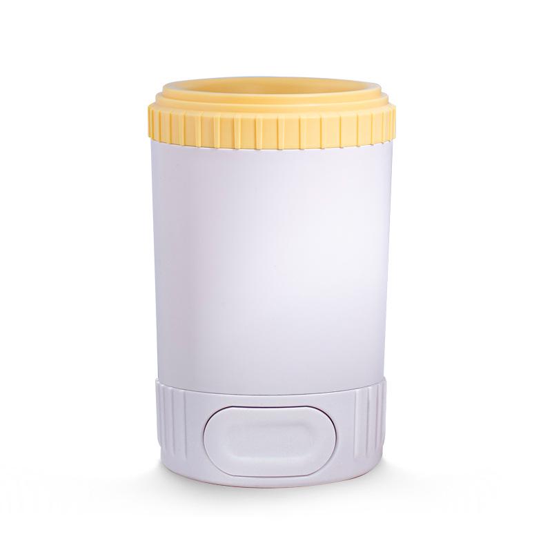 Silicone Pet Paw Cleaning Cup with Brush for Dogs and Cats