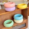 Bohemian Round Wide Bracelet Europe American Style Retro  Hand Ring Unique Acrylic Bangle  Women