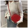 2024 Autumn Trendy Korean Style Embossed Shell Crossbody Bag for Women