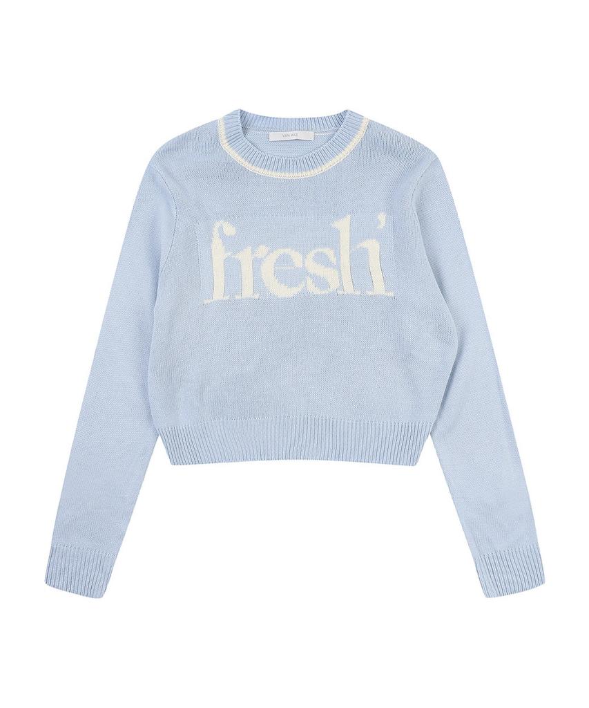 VANAKE Big English Design Knit_Vb34Ktq306Z