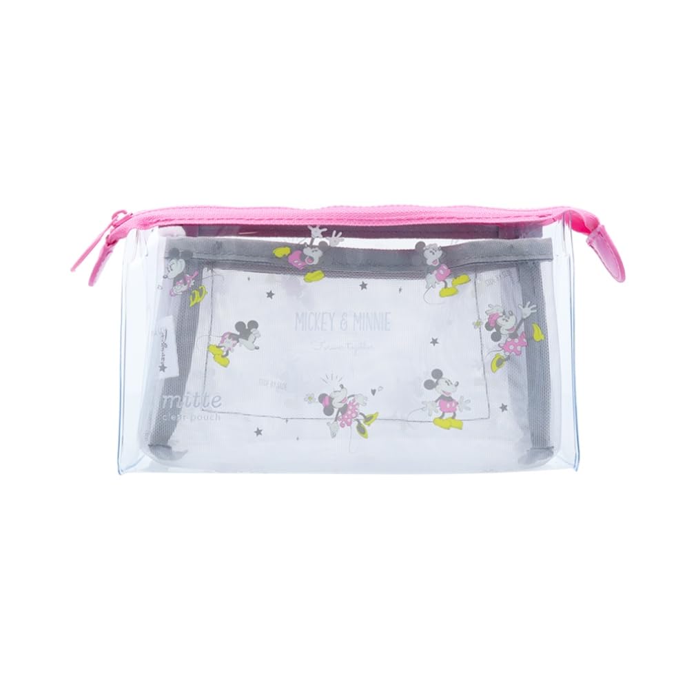 Stationery Disney Clear Pouch Mitte Mickey Mouse Minnie Mouse S2332612 Sun-Star &