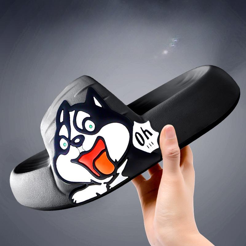 Men's Slippers Fashion Soft Bottom Non-slip Ladies Slippers Fashion Thick Bottom Casual Shoes New Large Size Slippers for Men