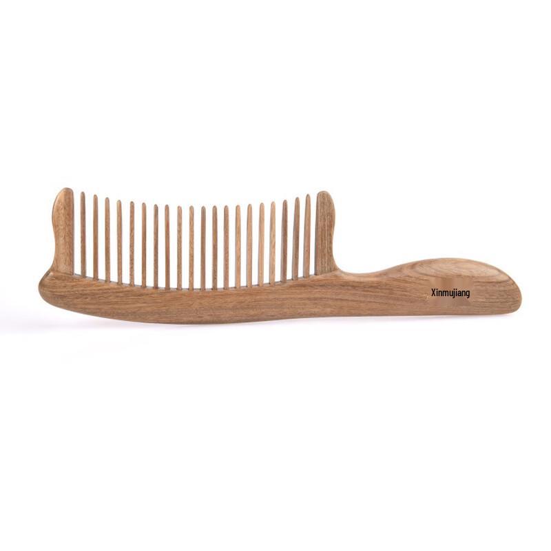 Коричневый набор расчесок из грецкого ореха серии «Облако» Mujiang