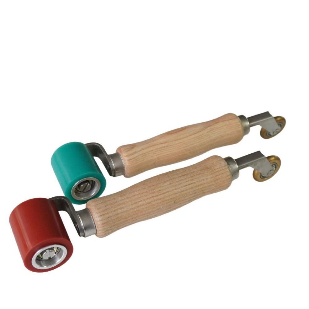 40mm Double-Head Silicone Roller & 6mm Corner Copper Wheel for TPO Plastic Welding and Waterproof Membrane Compacting
