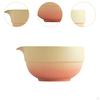 Porcelain Bowl for Matcha Preparation, Spouted Mixing Cup Tea Ceremony