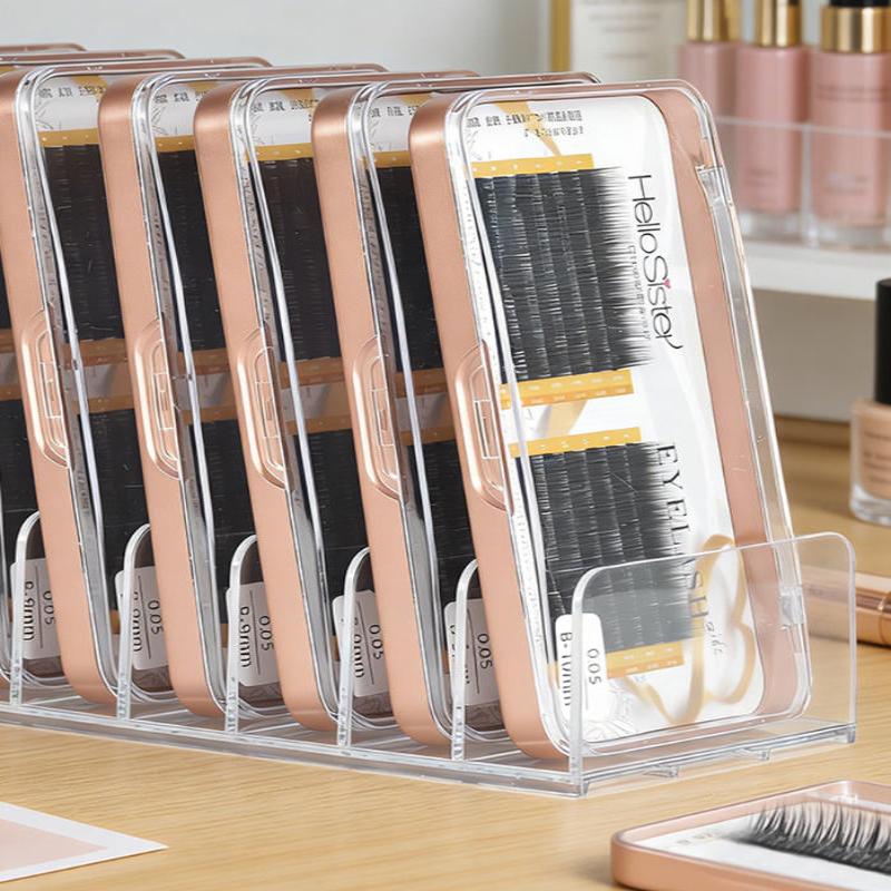 Wimpernverlängerung Zubehör Organizer Falsche Wimpern Aufbewahrungsbox Wimpern Zubehör Etui Display Ständer Make-up Puder Rouge Ständer