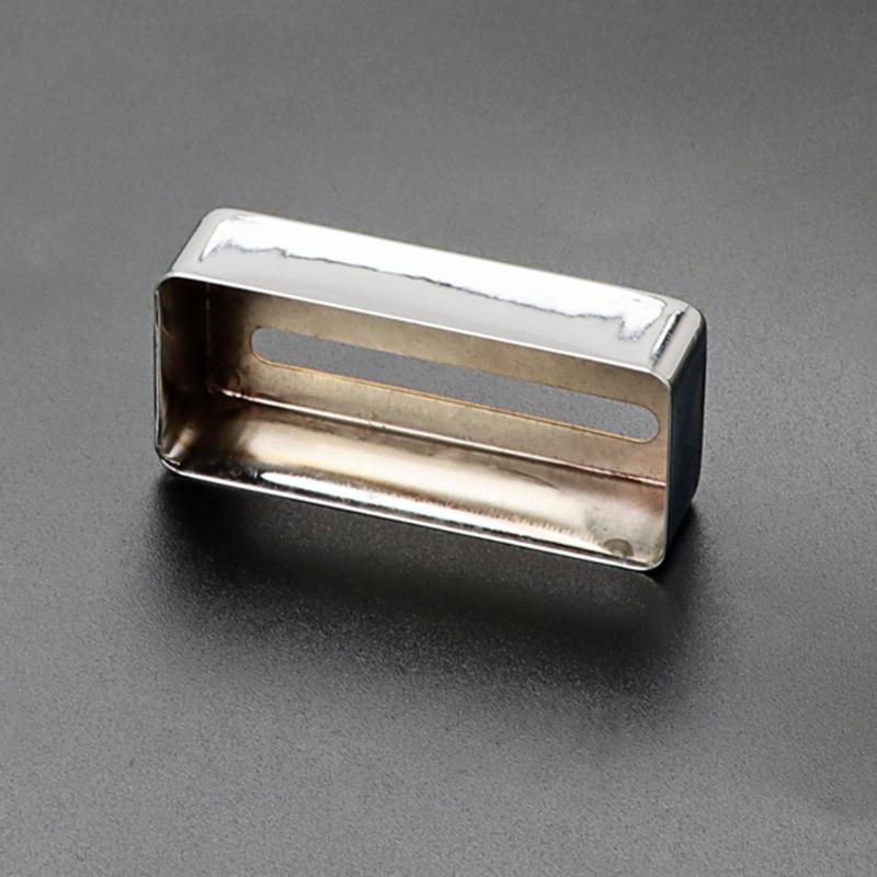 Electric Guitars Pickup Cover Two Slot Metal Case Brass Humbuckers Cover Modern Style Guitar Pickup Protections Cover