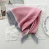 Korean ins retro polka dot small square scarf female 1116 spring and summer decorative versatile cotton small silk scarf tied hair streamer