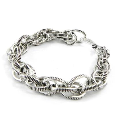 [H7501] – Silbernes „Kilimanjaro“-Designerarmband