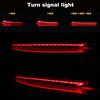 For Ford Mondeo Fusion 2013 2014 2015 2016 2017 2018 LED Rear Bumper Reflector Lights Brake Warning Dynamic Turn Signal Lamp 12V
