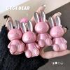 GEGE BEAR Pink Bunny Velvet Mist Lip Cream Matte Autumn and Winter Show Color Lift Color Pendant Lipstick Lip Glaze