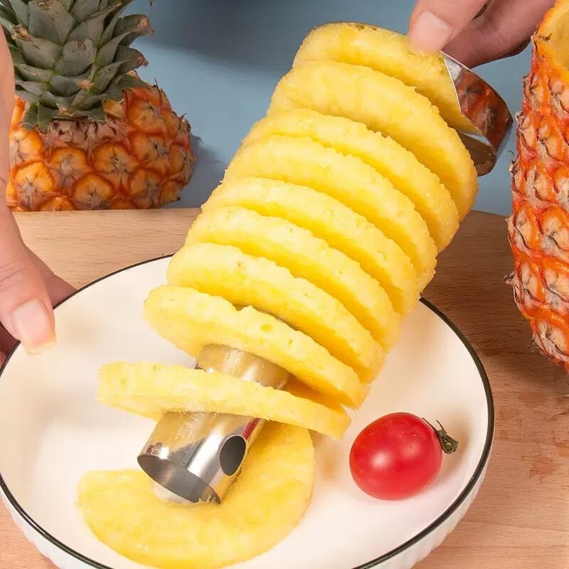 Ananas Slicer Peeler Cutter Parer Messer Edelstahl Küche Obst Werkzeuge Kochen Werkzeuge küche zubehör küche Gadgets