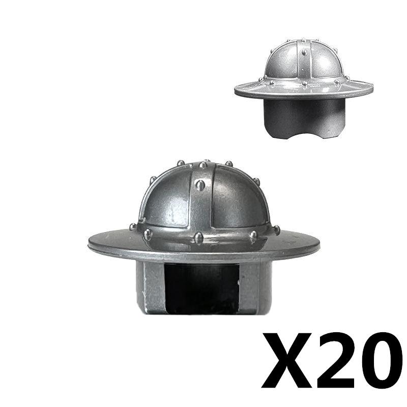 MOC Medieval Soldier Shoulder Armor Building Blocks Knight Figure Wearing Part Accessories Helmet Wings Weapon DIY Toy Gift K001