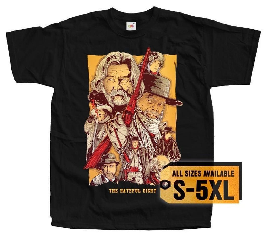 The Hateful Eight V4 Poster Men T-Shirt All Sizes S-5XL