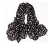 Women Thin Chiffon Cute Kitten Long Scarf Air-conditioned Shawl in Spring Summer