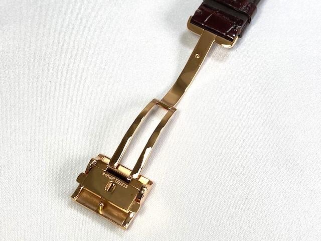 L0CK013P9 SEIKO Astron 22mm Leather Crocodile for and Other Models Strap, Brown, SBXB096/ 8X22-0AG0