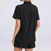 Women's Casual Fashion Short-Sleeve Set With Pockets