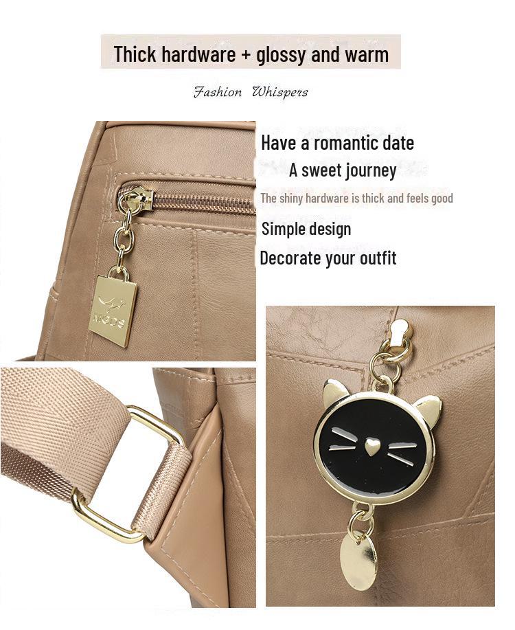 2024 Women's Trendy Patchwork Travel Backpack