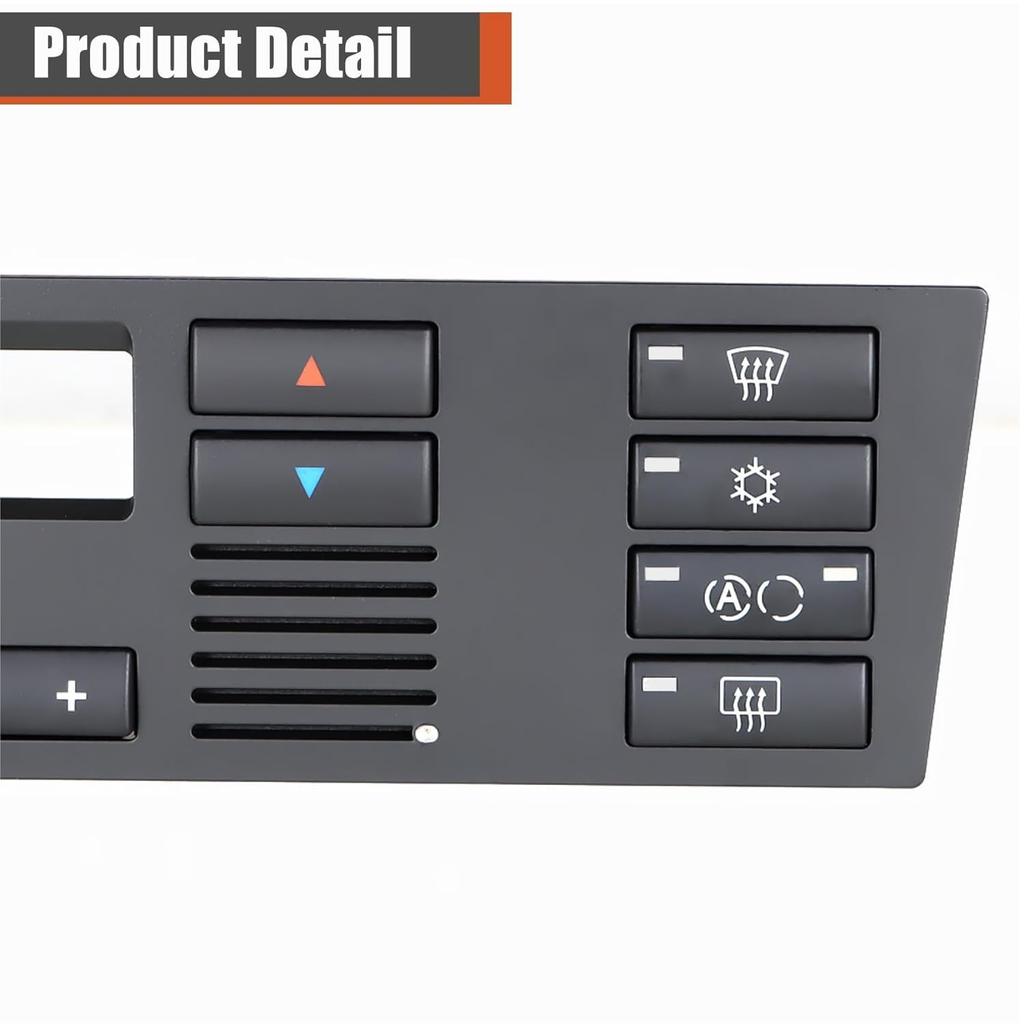 labwork A/C Climate Control Button Set Replacement for E39 5Series 525i 528i 530i 540i M5 1997-2003 Replacement for E53 X5 3.0i 4.4i 4.6is 4.8is