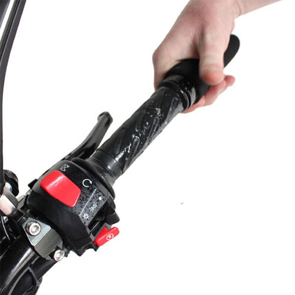 Fahrradlenkergriffe, 2-teilige Schaumstoffgriffabdeckung, Vibrationsdämpfend, Weich, Bequem, Rutschfest, Vibrationsdämpfend