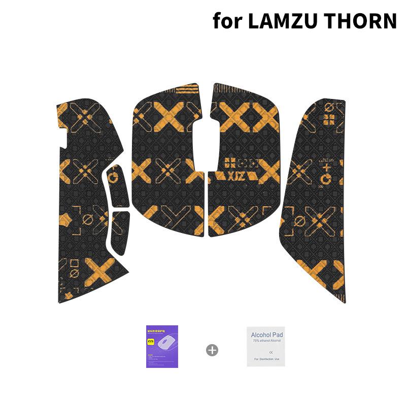 

Нескользящая лента для мыши, наклейка на скейт для Lamzu Thorn 4K, игровая мышь, аксессуары для настольных геймеров, противоскользящие A4