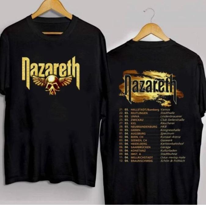 

Nazareth march and april 2026 All Size Unisex T-Shirt Size S-5XL Unisex T-Shirt XL