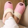 Fashion Waterproof cotton slippers for women's winter dormitory home  household use cold warm anti slip soft women's cotton slippers