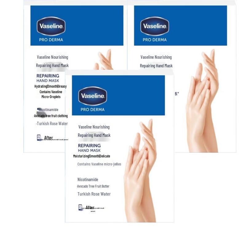 Vaseline Hand Mask 3-Pack