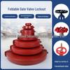 Standard Safety Lockout: Gate Valve Lock for Fire, Water, and Gas Pipelines