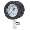 Air Gauge Anti-Deflation Ball Pressure Gauge Dial Durable Stainless Steel Air Pressure Gauge Barometer