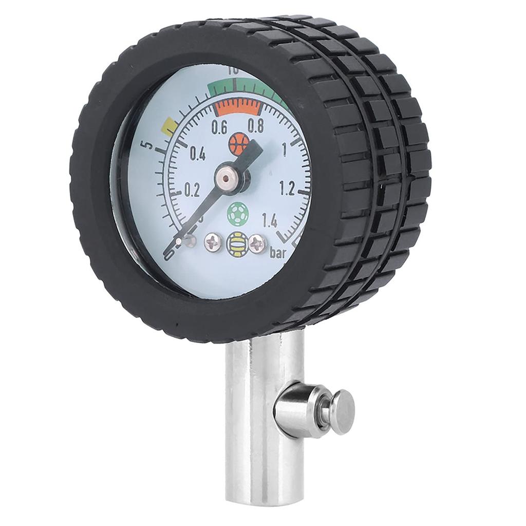 Air Gauge Anti-Deflation Ball Pressure Gauge Dial Durable Stainless Steel Air Pressure Gauge Barometer