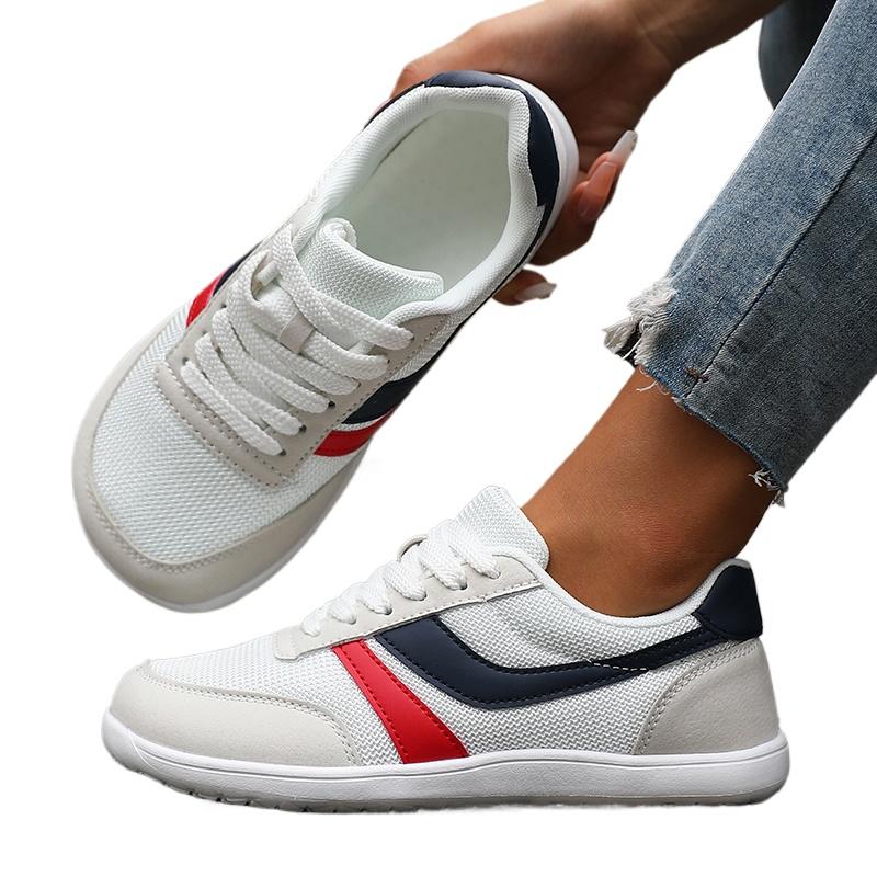 New Wide Toe Women'S Shoes Casual Soft Soled Wide Soled Shoes Walking Sneakers Minimalist Breathable Comfortable Barefoot Shoes