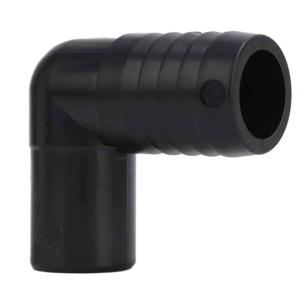 Bilge Pump Drain Connector 360 Degrees  Rotatable ABS Drain Hose Fitting for G1100 Bilge Pump Black