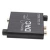 192KHz Digital to Analog Sound Converter Aluminum Alloy Adjustable Plug and Play DAC Converter for P