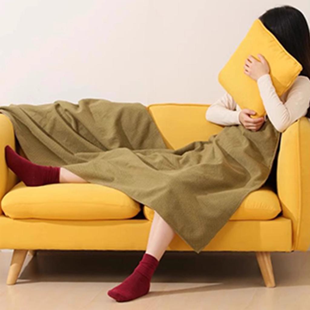 Portable Heated Blanket Shawl Wrap For Women, USB Electric Blanket, Rapidly Heating Women's Wearable Electric Blanket Shawl