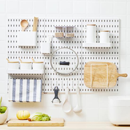 1/3Pcs Clamp-on Desk Hole Boards Strong Load-bearing Easy To Install No Drilling Versatile Hole Boards Space-saving Desk Organizer
