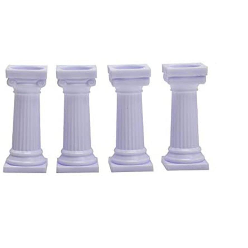 Happy Birthday Display DIY Support Rod Roman Column Tiered Stands Cake Decoration Cakes Separator